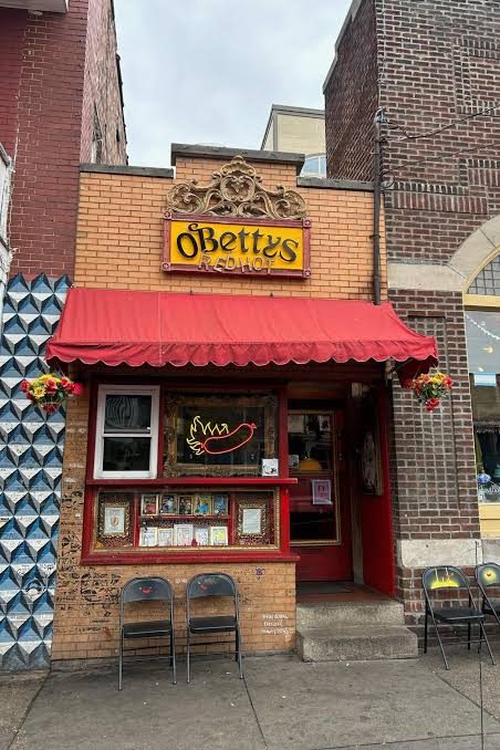 The O&rsquo;Betty&rsquo;s Red Hot storefront