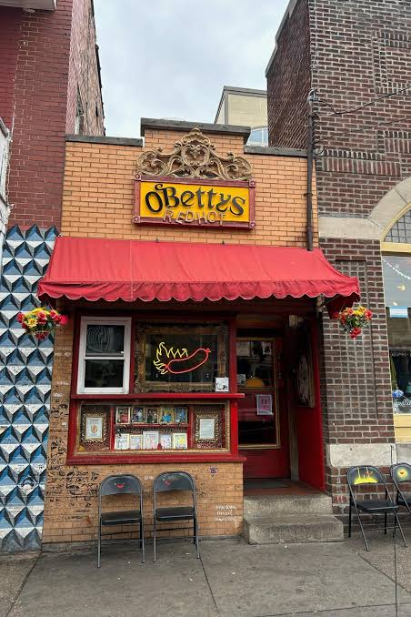 The O&rsquo;Betty&rsquo;s Red Hot storefront