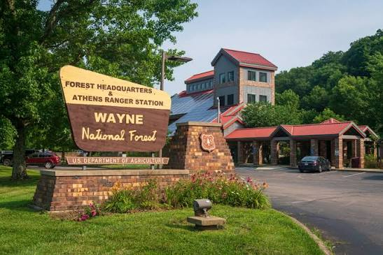Wayne National Forest headquarters and Athens Ranger Station